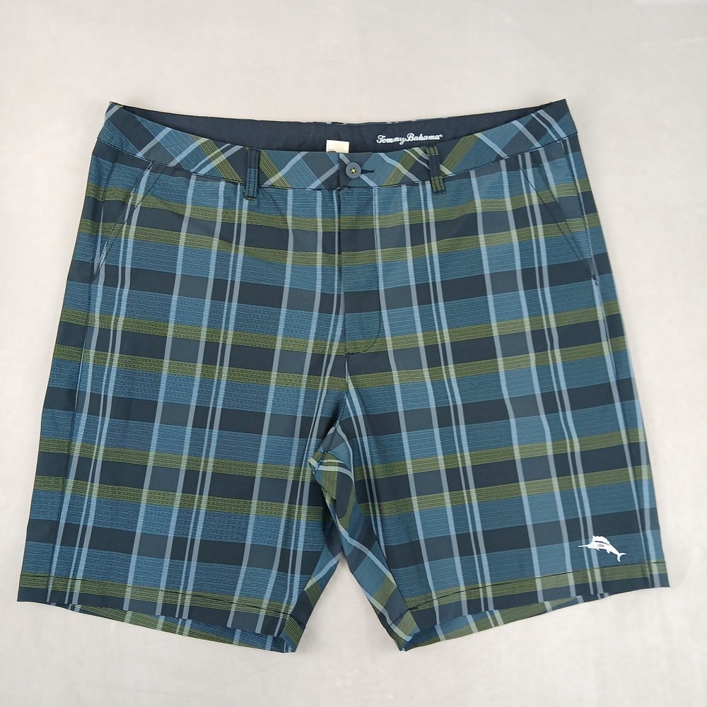 Tommy Bahama 40x9 Mens Shorts Drawstring Stretch Performance Modern